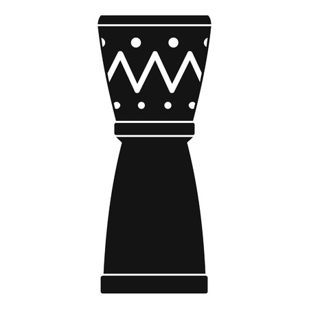 Tamtam icon, simple styleのイラスト素材