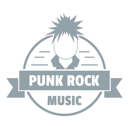 Simple illustration of punk rock music vector for webのイラスト素材