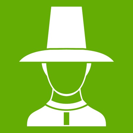 Korean soldier in uniform icon greenのイラスト素材
