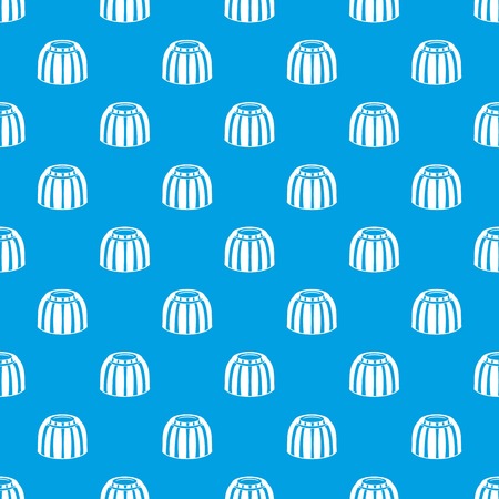 Fruit jelly pattern seamless blueのイラスト素材