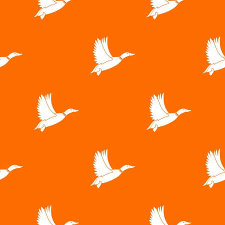 Duck pattern seamlessのイラスト素材