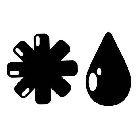 Winter icon. Simple illustration of winter vector icon for webのイラスト素材