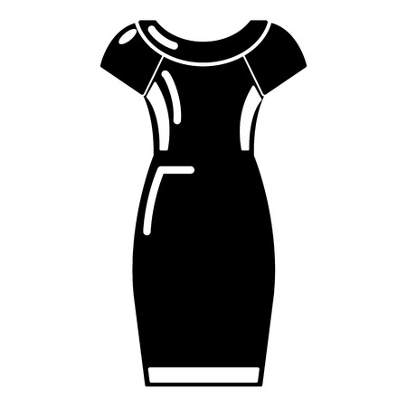 Dress icon. Simple illustration of dress vector icon for webのイラスト素材