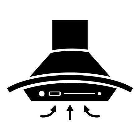 Cooker hood icon. Simple illustration of cooker hood vector icon for webのイラスト素材