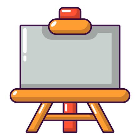 Canvas icon. Cartoon illustration of canvas vector icon for webのイラスト素材