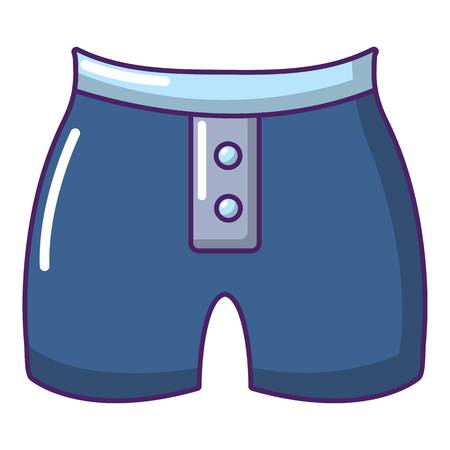 Cartoon illustration of men brief fashion iconのイラスト素材