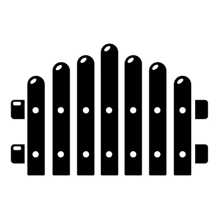 Palisade iconのイラスト素材