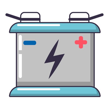 Accumulator icon, cartoon style illustration.のイラスト素材