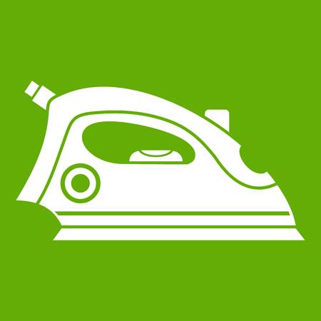Iron icon greenのイラスト素材