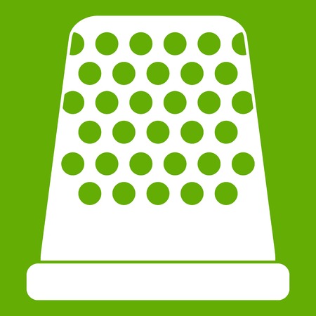 Thimble icon greenのイラスト素材