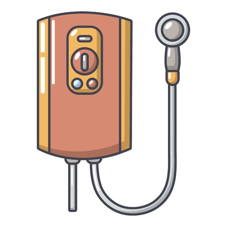 Boiler icon. Cartoon illustration of boiler vector icon for web.のイラスト素材