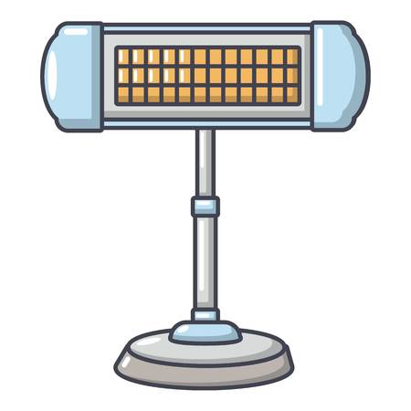 Ufo heater icon. Cartoon illustration of ufo heater vector icon for web.のイラスト素材