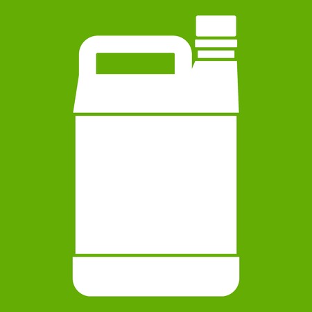 Jerrycan icon greenのイラスト素材