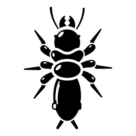 Poison insect icon. Simple illustration of poison insect vector icon for web