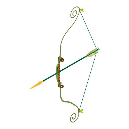 Isometric illustration of bow vector icon for web.のイラスト素材