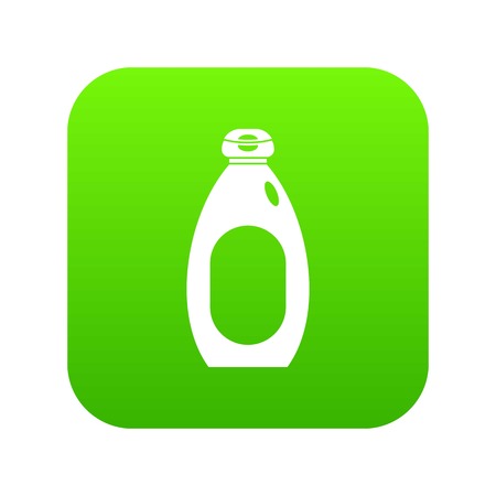 Cream bottle icon digital green for any design isolated on white vector illustrationのイラスト素材