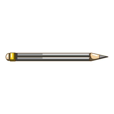 Pencil icon, cartoon styleのイラスト素材