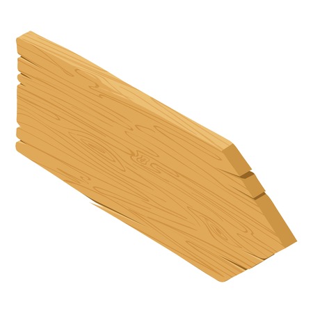 Pointing arrow icon. Isometric illustration of pointing arrow vector icon for webのイラスト素材