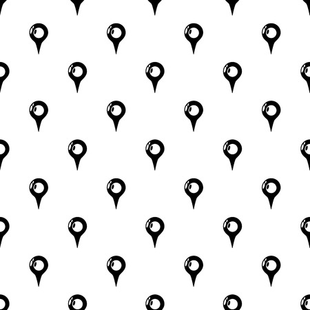 Map pointer pattern vector seamless repeating for any web designのイラスト素材