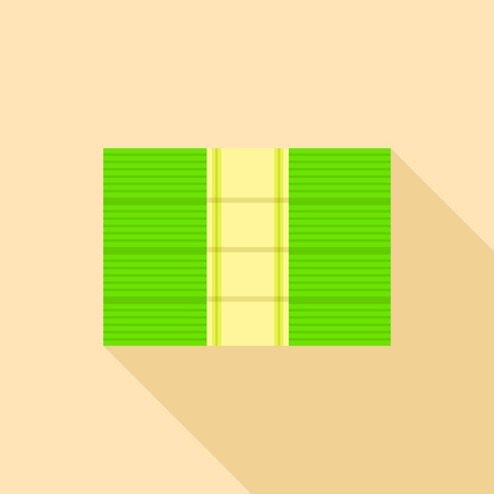 Money icon. Flat illustration of money vector icon for webのイラスト素材