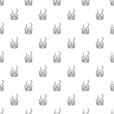 Mask protection pattern vector seamless repeating for any web designのイラスト素材