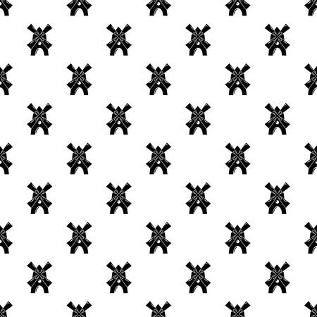 Windmill pattern vector seamless repeating for any web designのイラスト素材