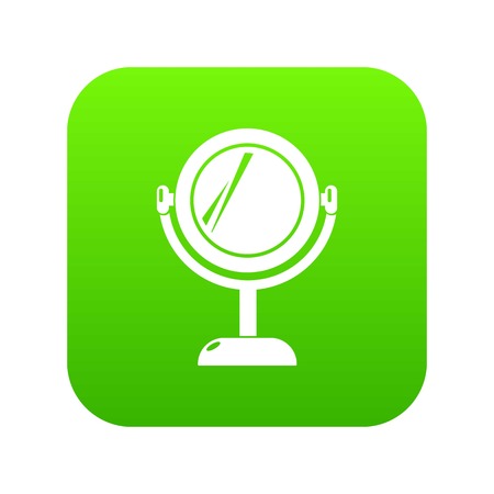 Mirror icon green vectorのイラスト素材