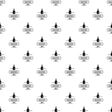 Bijouterie pattern vector seamless repeat for any web designのイラスト素材