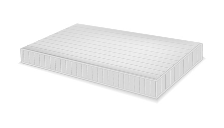 New mattress mockup, realistic styleのイラスト素材