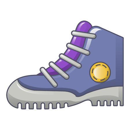 Climb boots icon, cartoon styleのイラスト素材