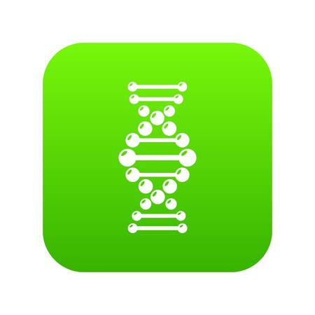 Dna icon, simple black styleのイラスト素材