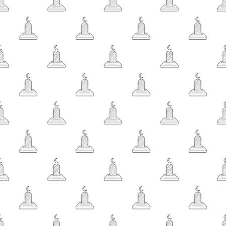 Muslim grave pattern vector seamlessのイラスト素材