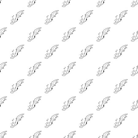 Water lizard icon. Outline illustration of water lizard vector icon for webのイラスト素材
