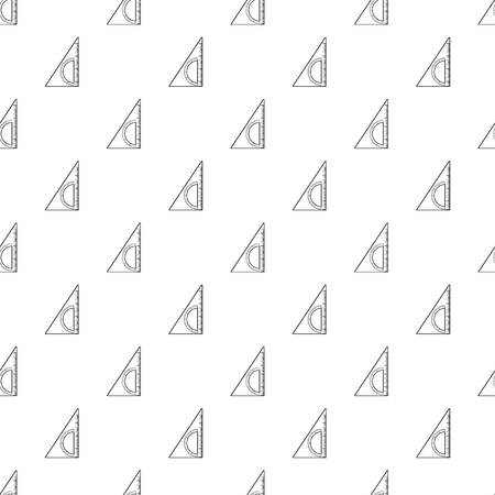 Ruler angle icon, outline styleのイラスト素材