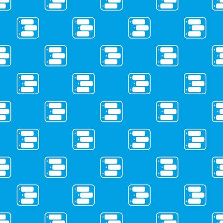 Advice chat pattern vector seamless blue repeat for any useのイラスト素材