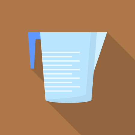 Plastic jug icon. Flat illustration of plastic jug vector icon for web designのイラスト素材