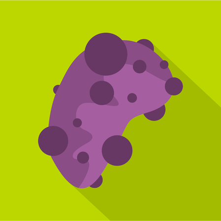 Cell virus icon, flat styleの写真素材