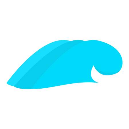 Big sea wave icon, cartoon styleの写真素材