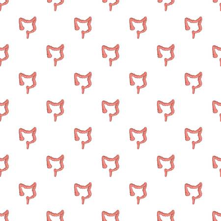 Intestine pattern, cartoon styleの写真素材