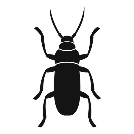 bug icon, simple styleの写真素材