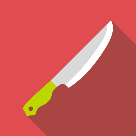 Knife icon. Flat illustration of knife icon for webの写真素材