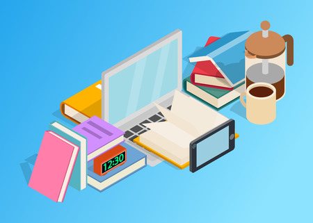 Brainstorm clip art. Isometric clip art of brainstorm concept vector icons for web isolated on white backgroundのイラスト素材