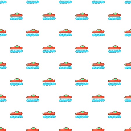 Red futuristic car pattern. Cartoon illustration of red futuristic car pattern for webの写真素材