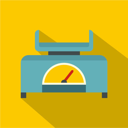 Mechanical scales icon, flat styleの写真素材