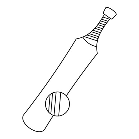 Baseball icon, outline styleの写真素材