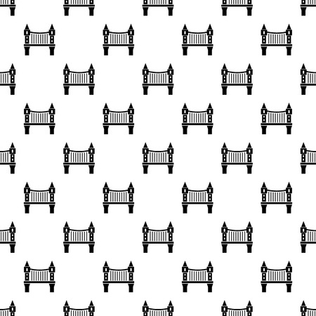 Tower bridge pattern seamless repeating for any web designの写真素材