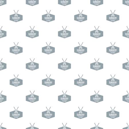 Clinic instrument pattern vector seamlessのイラスト素材
