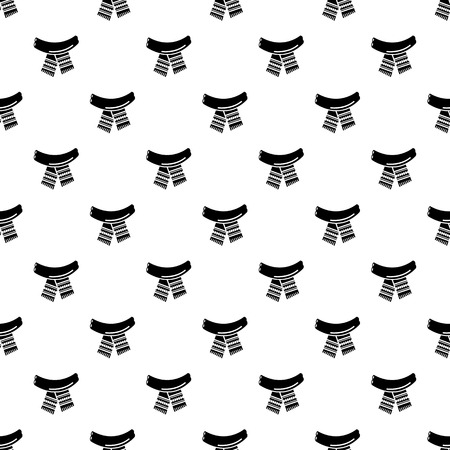 Scarf icon, simple black styleの写真素材