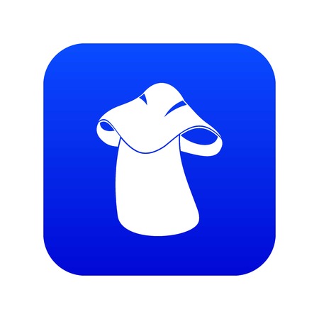 Boletus icon digital blueのイラスト素材