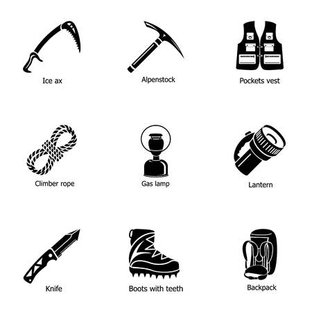 Ascendancy icons set. Simple set of 9 ascendancy vector icons for web isolated on white backgroundのイラスト素材